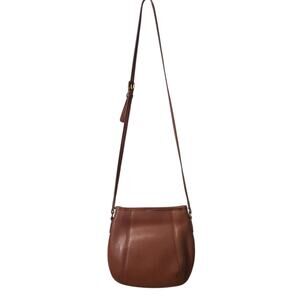 Coach Vintage 9990 Brown Small Frame Pouch Crossbody 9 x 4 x 8